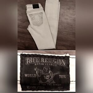 Tue Religion Stella Skinny Jean Bleached look sz. 27